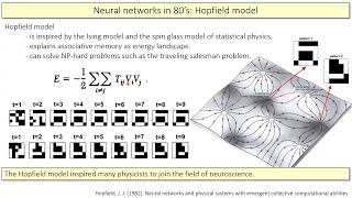 Neural networks and the brain in 1980’s and 1990’s [upl. by Harad647]