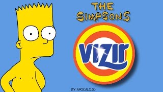 The Simpsons  Vizir Detergent Commercials  France Only 1996 RARE [upl. by Mcculloch]