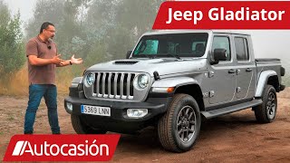 Jeep GLADIATOR 2021 el Wrangler pick up  Prueba  Test  Review en español  Autocasión [upl. by Ranchod]