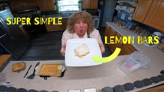 Classic LEMON BARS  Easy Recipe [upl. by Bajaj939]