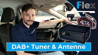 DAB Tuner Antenne Installation Dynavin Radios [upl. by Nitsirhc359]