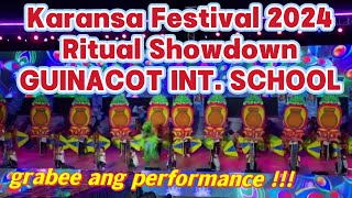 Karansa Festival 2024 GUINACOT INT SCHOOL Ritual Showdown at Danao City Cebu FESTIVAL DANCE VIDEO [upl. by Moffitt208]