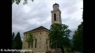 SOLOTHURN CH  SO Ref Stadtkirche Vollgeläute Tonaufnahme [upl. by Wilburt]