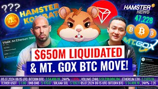 German Gov Sells BTC amp Ethereum Doc Announced amp Andrew Tate launched meme coin ⚡️ Hamster News [upl. by Atla]