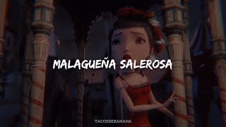 Malagueña Salerosa  Jack and the cuckooclock heart  Letra Sub english in the description [upl. by Ahsitram]