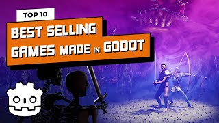 Top 10 BEST SELLING Games Made in Godot [upl. by Bordy475]