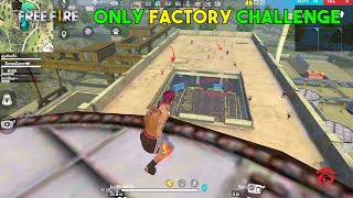 Ajjubhai94 Only Factory Roof Challenge with Factory King Romeo and Desi Gamer  Garena Free Fire [upl. by Anire32]