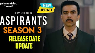 TVF Aspirants Season 3  Official Trailer  Aspirants 3 Web Series Release Date Update Amazon Prime [upl. by Ahseile]