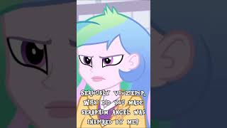 Princess Celestia reacts Sera from Hazbin Hotel MyLittlePony HazbinHotel Memes Funny [upl. by Filia]