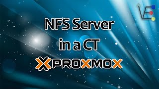 NFS server in Proxmox CT [upl. by Neibaf]