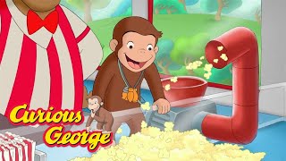 George Runs a Popcorn Cart 🐵 Curious George 🐵 Kids Cartoon 🐵 Kids Movies [upl. by Hopper457]