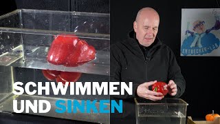 Schwimmen und sinken 1  Experimente für die Kita [upl. by Nywroc]