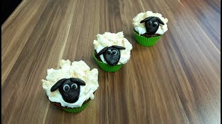 Schäfchen Cupcakes Backen zu Ostern [upl. by Goddart]