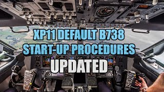 Boeing 737800 Startup Procedure in XPlane 11 [upl. by Acile]