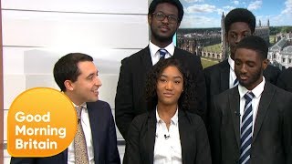 East London State School Secures 41 Oxbridge Offers  Good Morning Britain [upl. by Boehmer115]