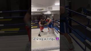 Sparing Bokserski w WADZE CIĘŻKIEJ 🦍🦍🦍 boxing boks [upl. by Kolb]