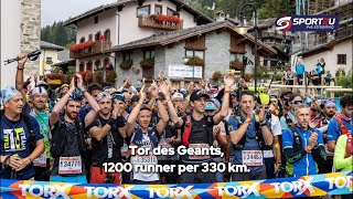 Tor des Geants 1200 runner per 330 km tordesgeants [upl. by Ilrahc]