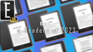 Top 5 eReaders of 2023 [upl. by Cornelius]