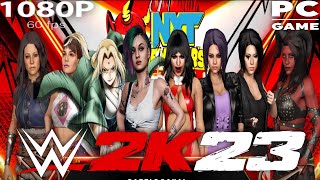 Vampirella And Six Newcomers  WWE 2K23 New Years Special 2024 [upl. by Mata859]