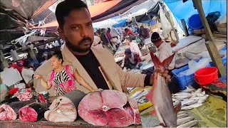 Khulna fish market Bangladesh fish market  cheap prices fishes in market [upl. by Cassidy722]