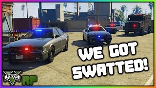 GTA 5 Roleplay  We Got Swatted And Lost Everything  RedlineRP 39 [upl. by Etnuahs]