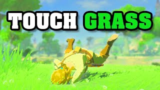 How fast can you touch grass in every Zelda game [upl. by Goldshell]