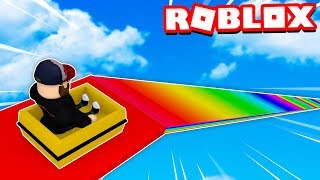 I SLIDE DOWN 999999999 FEET in ROBLOX [upl. by Letnahc900]