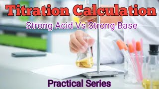 Titration Calculation  Strong Acid Vs Strong Base  Phenolpthlein  Sir Naveed Hasan  MSA Taleem [upl. by Caitlin229]