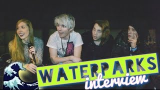 Interview ⇢ Waterparks ▴ 21716 NYC [upl. by Reivaxe]