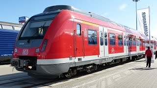 SBahn Stuttgart S4 Backnang  Schwabstraße [upl. by Teyugn]