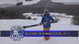 SKI TEST OBERSON PDS 2013 Blizzard Bushwacker 2013m4v [upl. by Lossa]