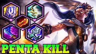 Vayne Penta Kill Guide ADC Build Season 14  Vayne Gameplay Build Main S14 Patch 1419 [upl. by Aimar680]