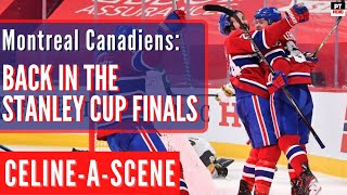 Lehkonens OT goal to send Canadiens to the Stanley Cup Finals w TITANIC MUSIC  CelineAScene [upl. by Elag]