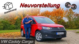 Der modernste Kastenwagen ever Der neue VW Caddy Cargo  Review  Fahrbericht  Erstkontakt [upl. by Selena]