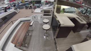 2017 Cruisers 54 Cantius  Boat Review [upl. by Llehcam387]