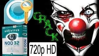 Como Instalar Nod 32 con su crack facil en HD [upl. by Enelkcaj]