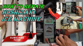 HOW TO REPAIR HOSHIZAKI ICE MACHINE [upl. by Oigaib]