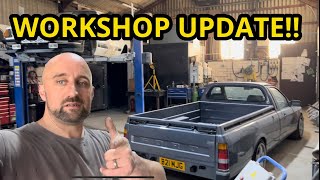 Workshop update ford Heaven MK1 escort x3 Cosworth P100 Escort RS1600i escort RS2000 [upl. by Yme837]