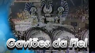 Gaviões da Fiel 1995  o melhor desfile e o melhor samba do carnaval de São Paulo  com letra [upl. by Arada]