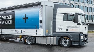 100 Electric Truck for BMW Group [upl. by Teerpnam]