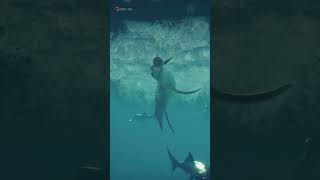 How Kronosaurus Eats  Jurassic World Evolution 2 [upl. by Rissa]