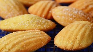 Madeleines Recipe Demonstration  Joyofbakingcom [upl. by Eimoan]