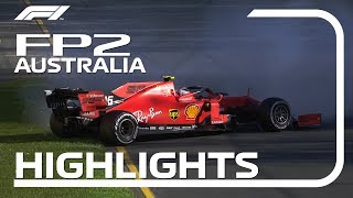 2019 Australian Grand Prix FP2 Highlights [upl. by Abbotsun]