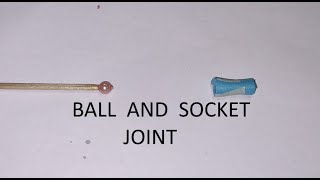 HOW TO MAKE A BALL JOINT FOR ACTION FIGURES  EASY [upl. by Euqram711]