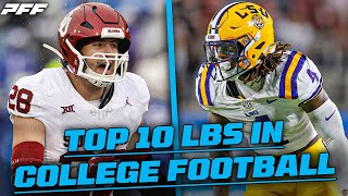 Top10 Linebackers in College Football Harold Perkins Danny Stutsman amp more [upl. by Oniotna]