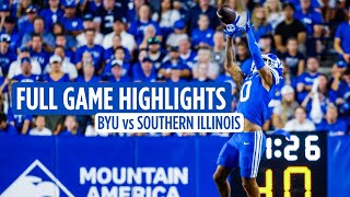 BYU Football vs Southern Illinois  FULL GAME HIGHLIGHTS  AUG 31 2024 [upl. by Derek]