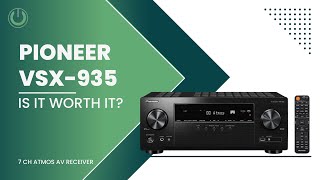 Pioneer VSX935 Atmos AV Receiver Review and Price in india  Pioneer VXS834 vs Pioneer VSX935 [upl. by Salakcin840]