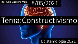 El constructivismo  Epistemología  2021 [upl. by Monie]