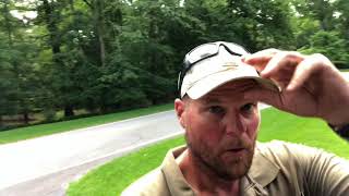 Seeding Tall Fescue in the summer [upl. by Ecnav375]