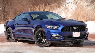 2015 Ford Mustang EcoBoost Review [upl. by Yruam]